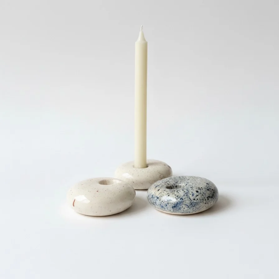 Donut Candle Holder