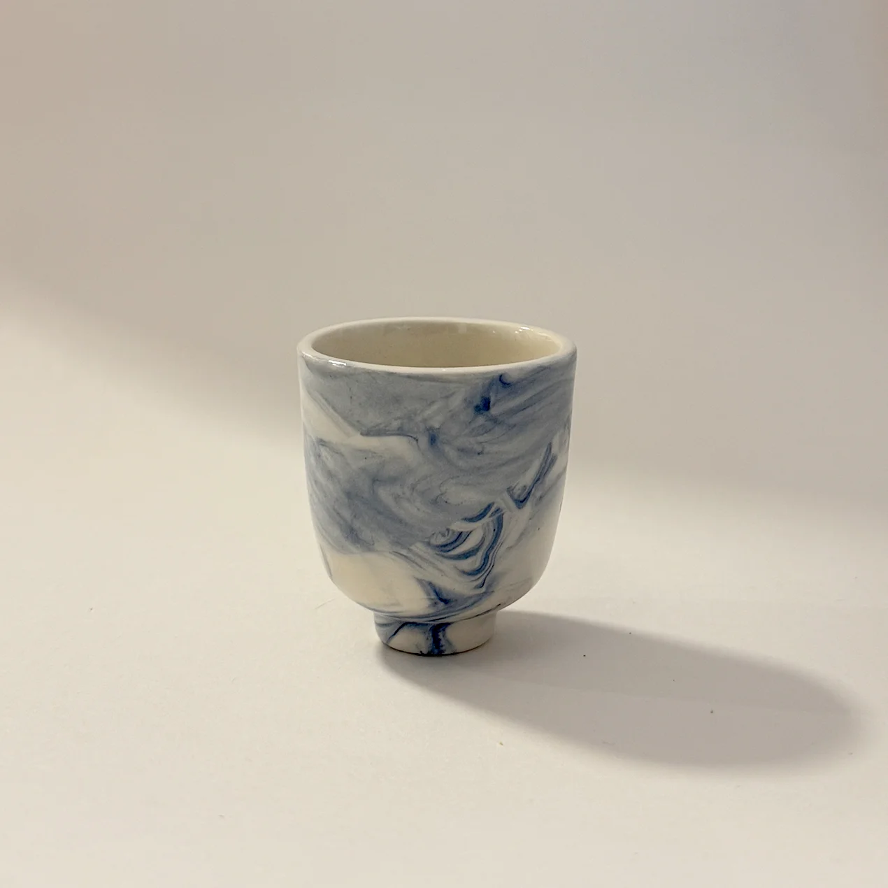 Espresso Cup - Blue Marble
