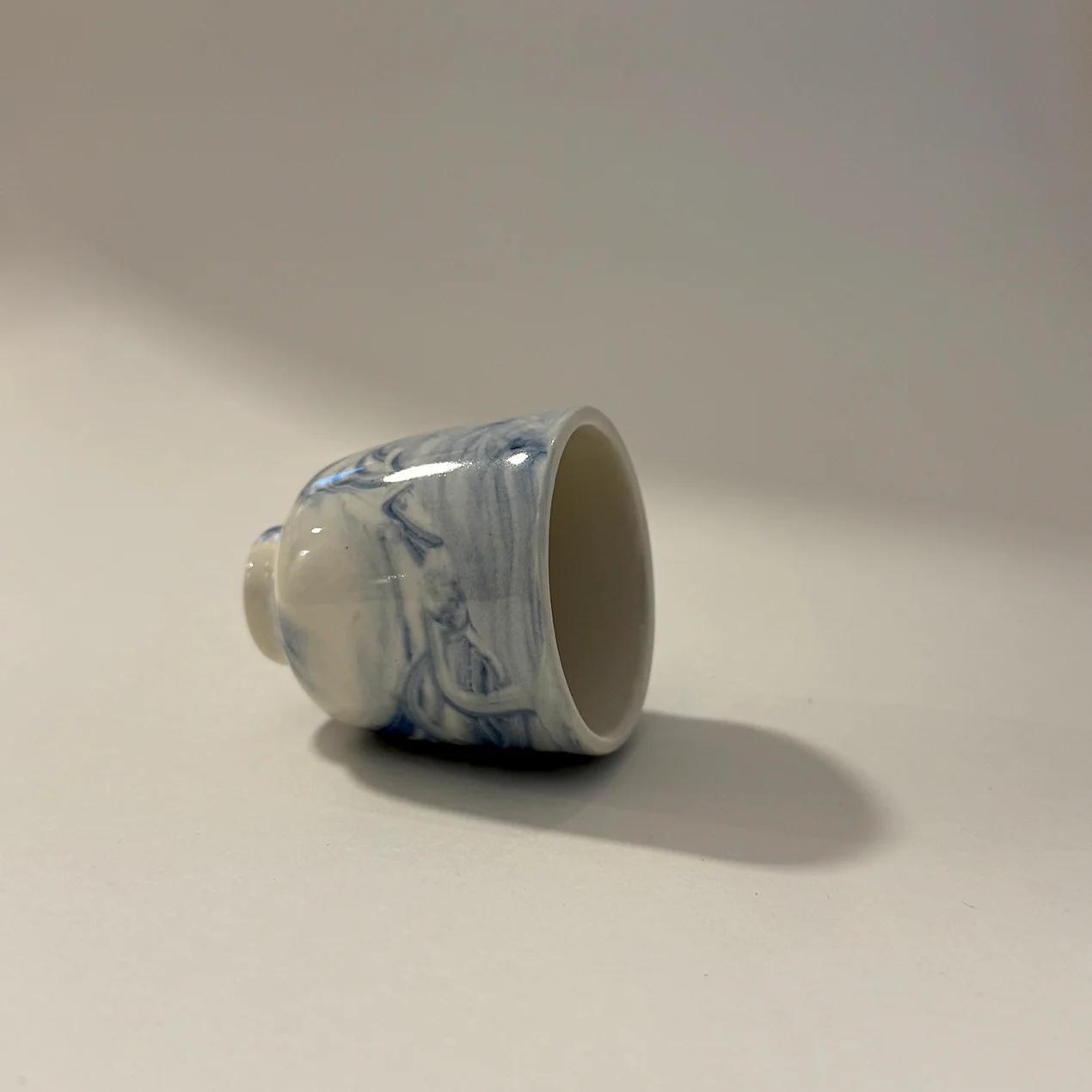 Espresso Cup - Blue Marble view 3