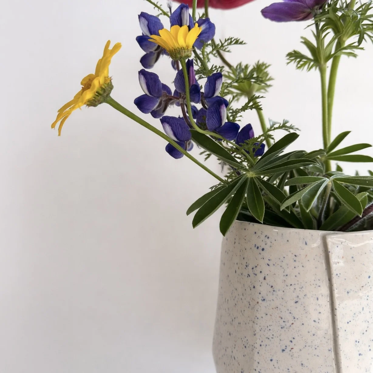 Folded Vase - Blue Dust view 3