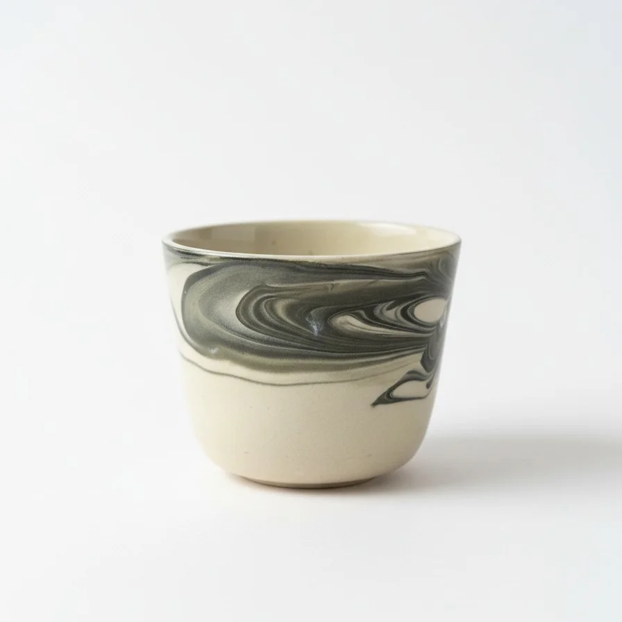 Marbled Cup - Green