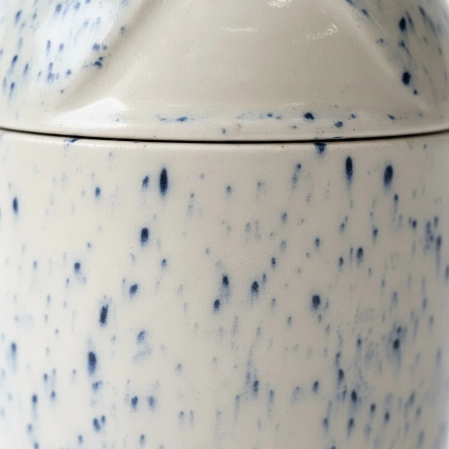 Nesting Doll - Blue Speckled view 3