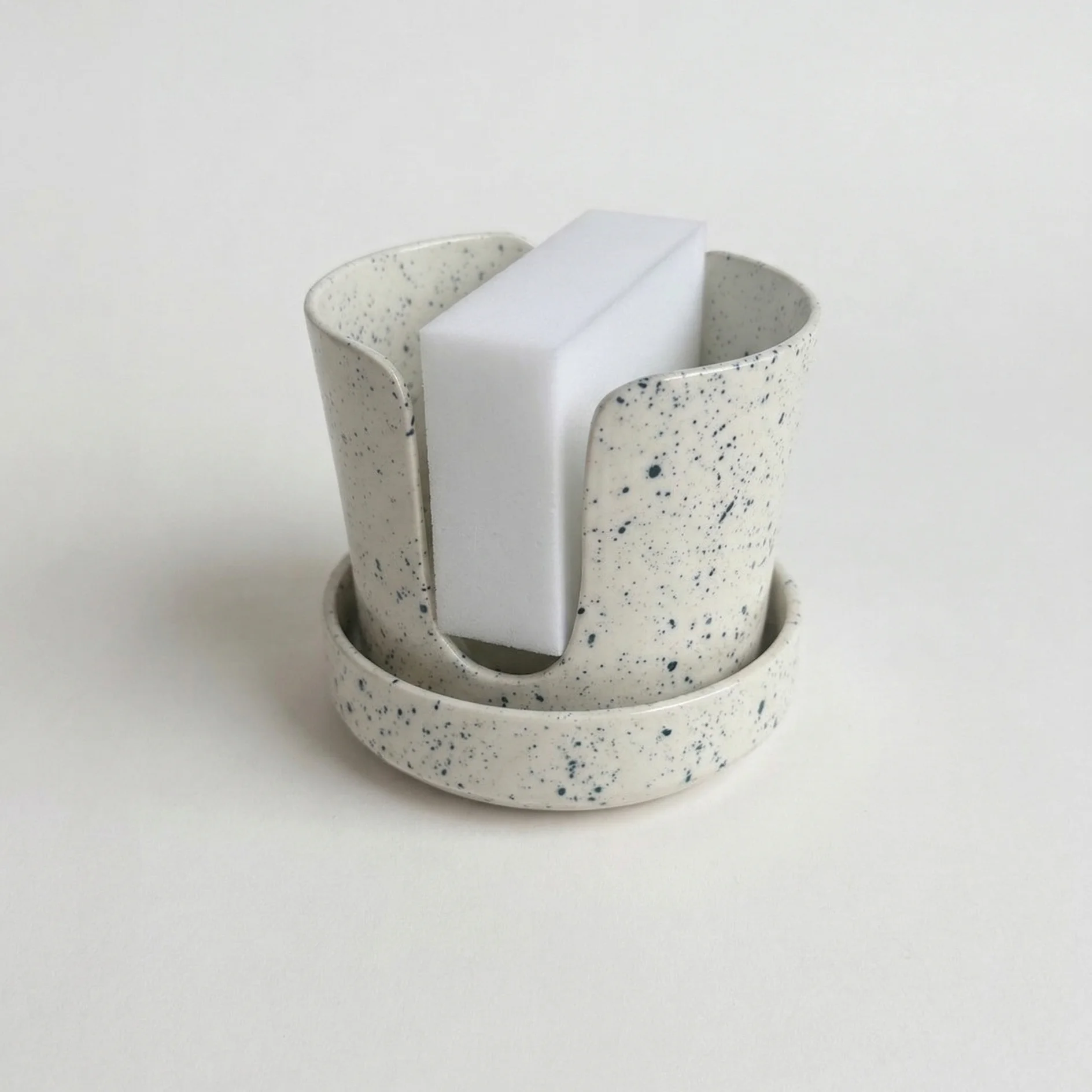 Serenity-Now Oil Burner OR Scrub Daddy Holder - Olive Dust view 3