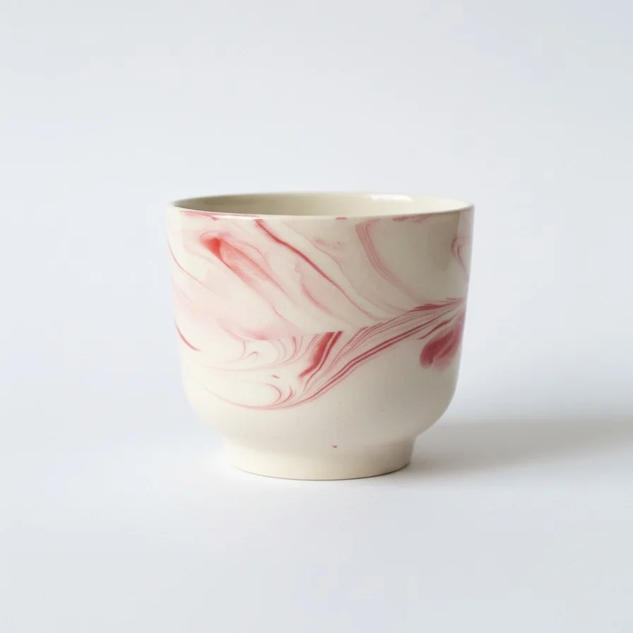 Marbled Cup - Red view 2