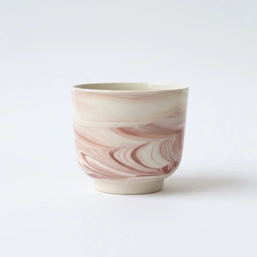Cappuccino Cup - Terracotta Marble